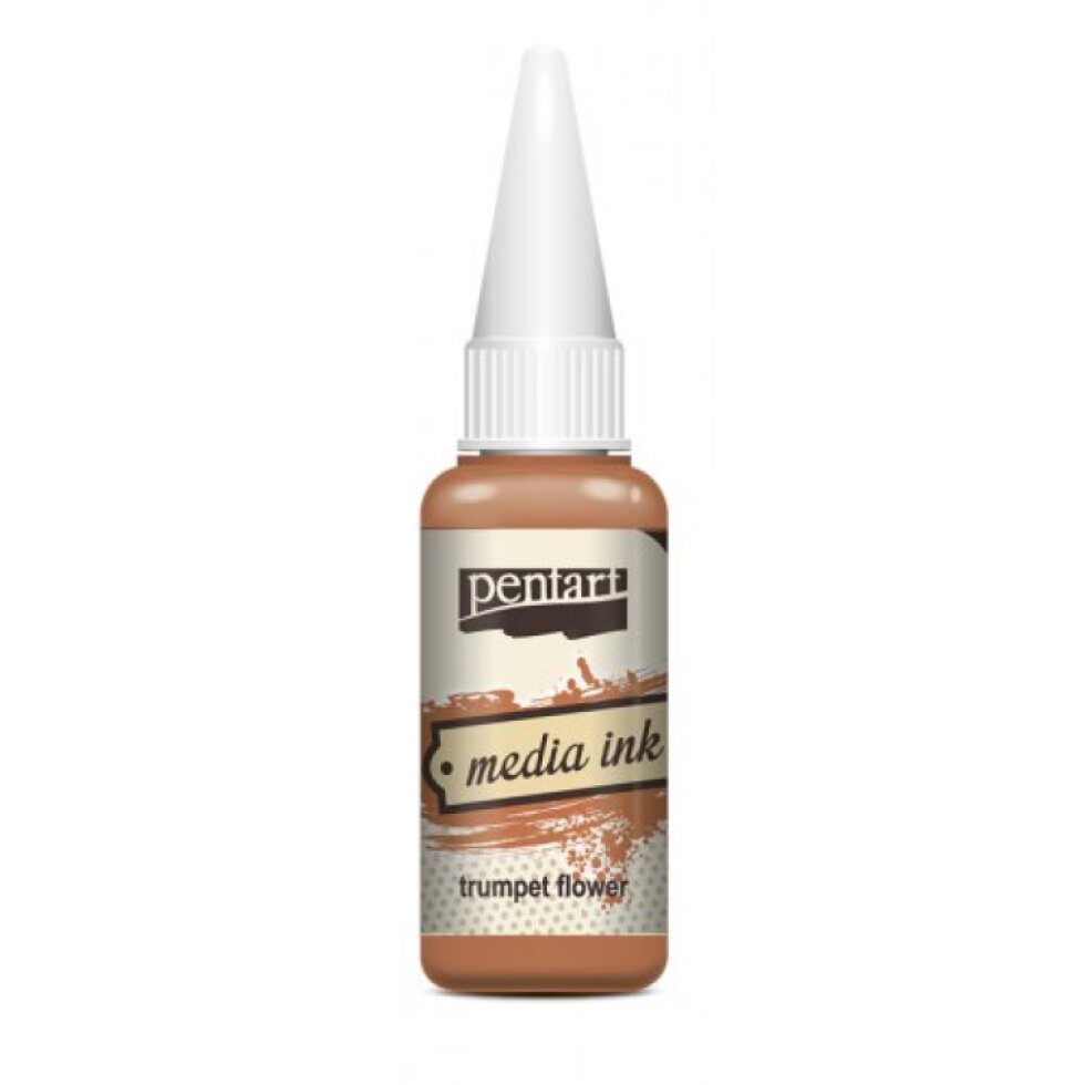 Alkoholový inkoust MEDIA INK PENTART 20 ml KVĚTINOVÁ