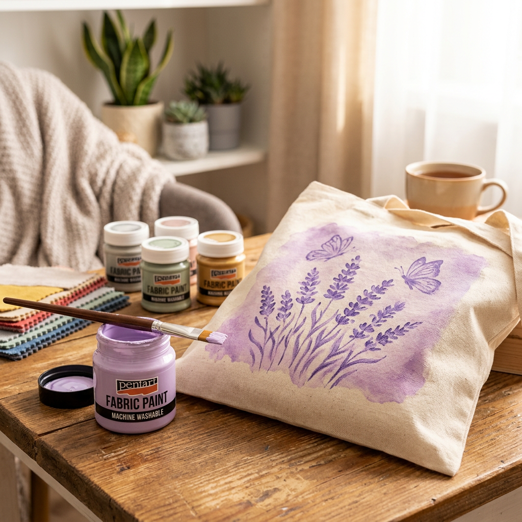Barva na světlý a tmavý textil PENTART 50 ml ŠEŘÍKOVÁ