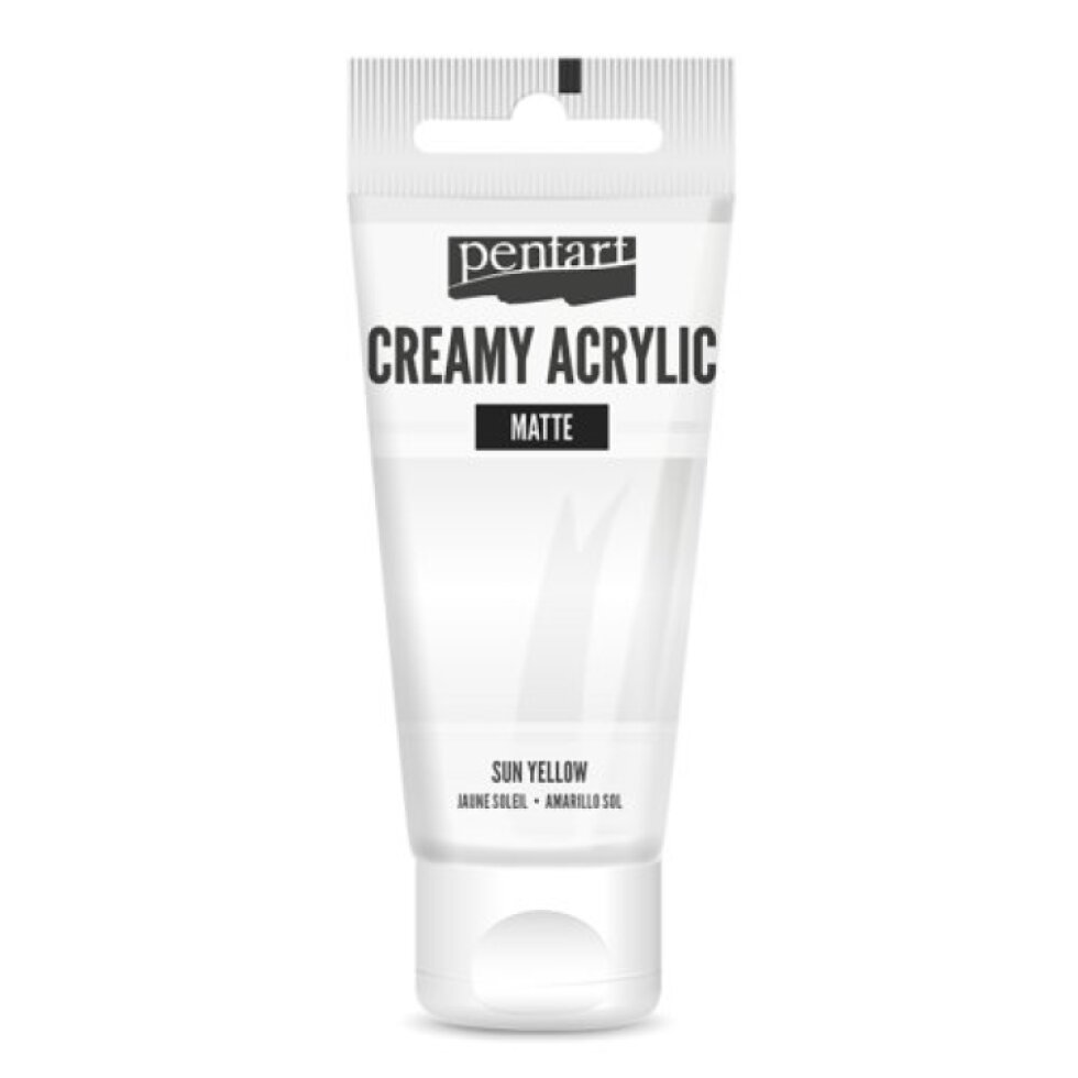 Krémová akrylová barva matná PENTART 60 ml