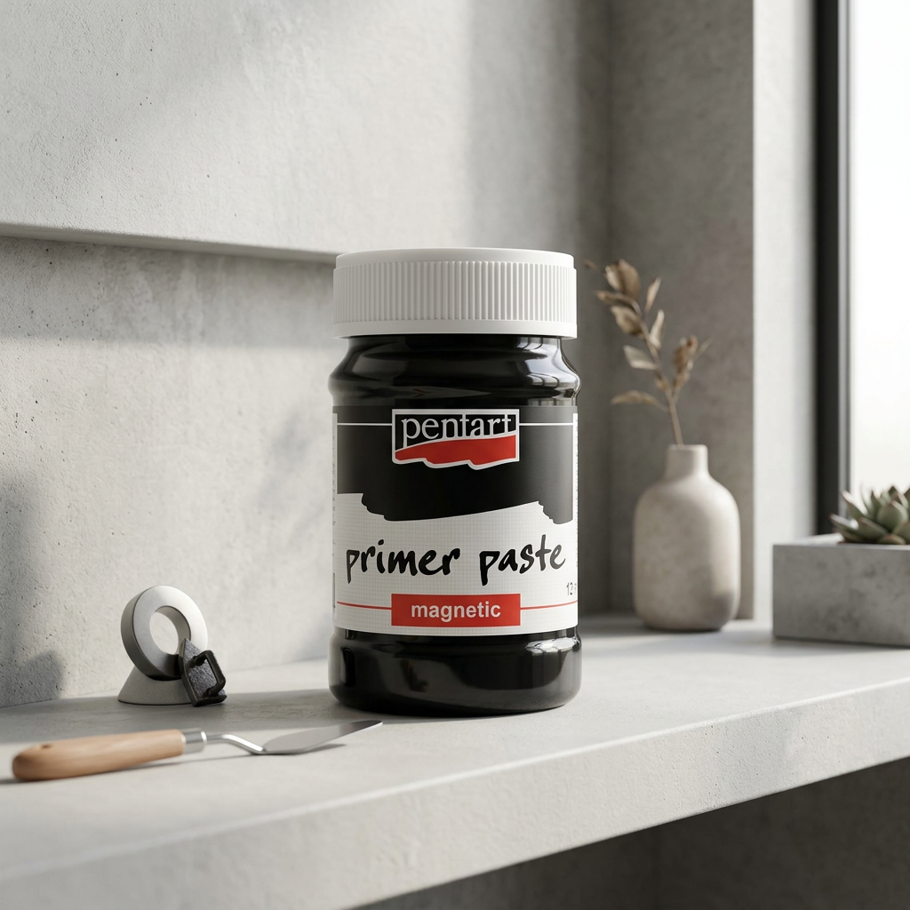Magnetická akrylová podkladová pasta PENTART 100 ml ČERNÁ