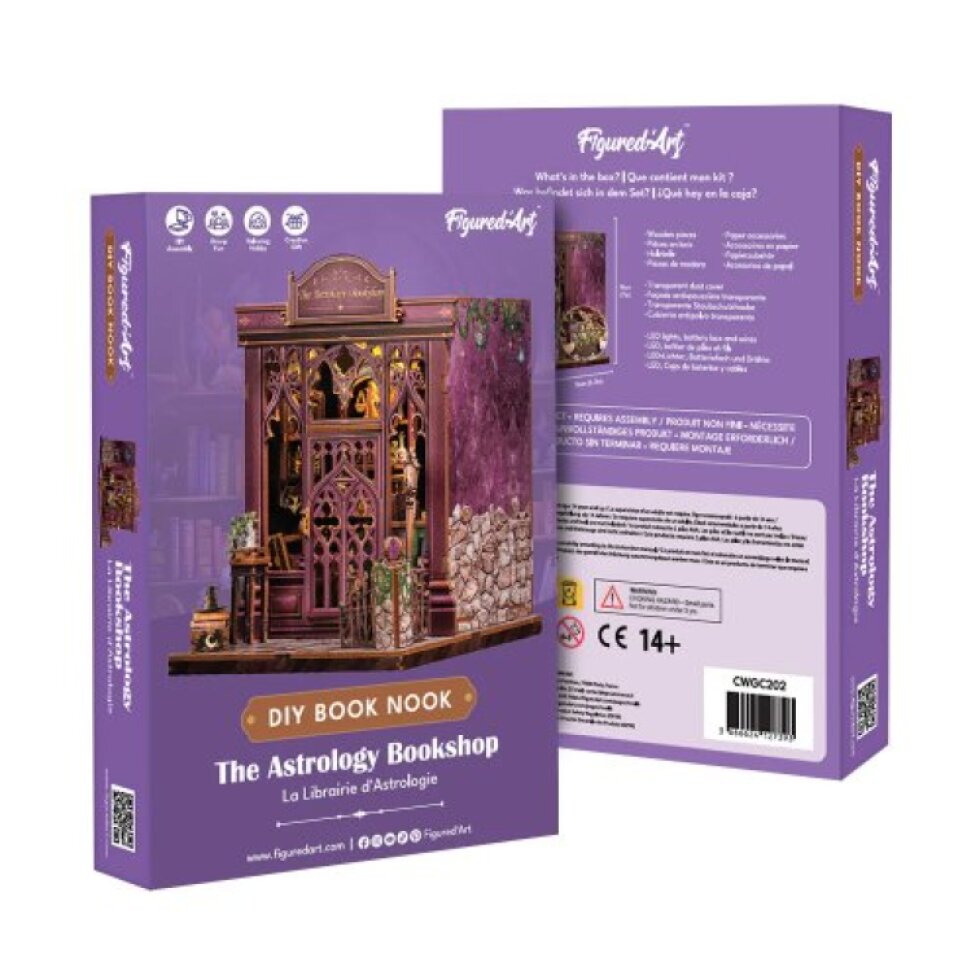 Book Nook sada - Knihkupectví astrologie