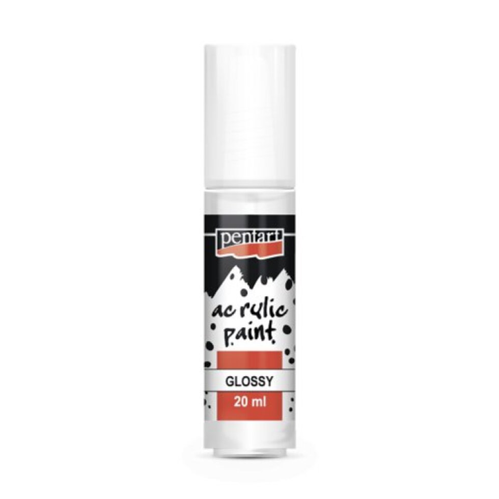 Akrylová barva lesklá PENTART 20 ml BÍLÁ