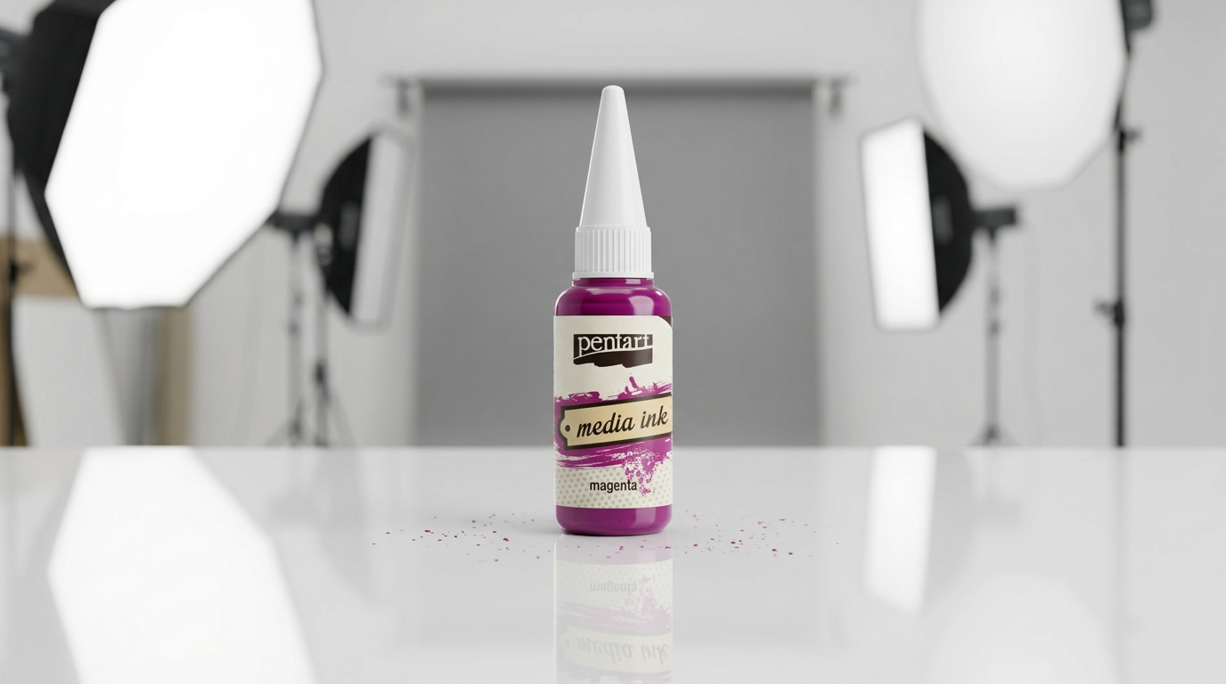 Alkoholový inkoust MEDIA INK PENTART 20 ml PURPUROVÁ
