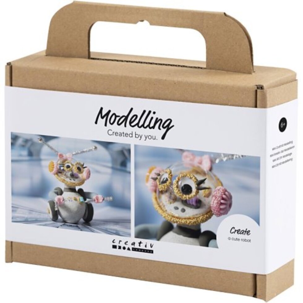 Mini kreativní sada ROBOTÍ HOLČIČKA