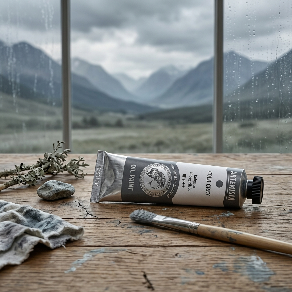 Olejová barva ARTEMISIA 20 ml cold šedá