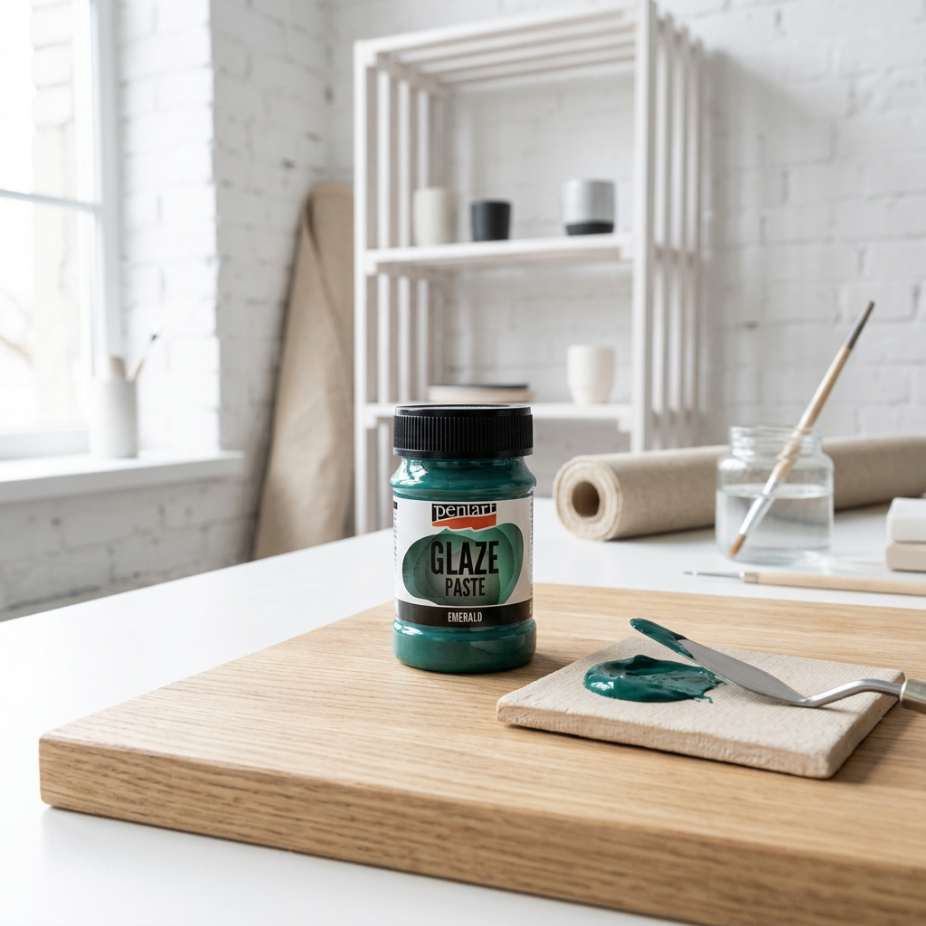 Glazovací pasta PENTART 100 ml SMARAGDOVÁ