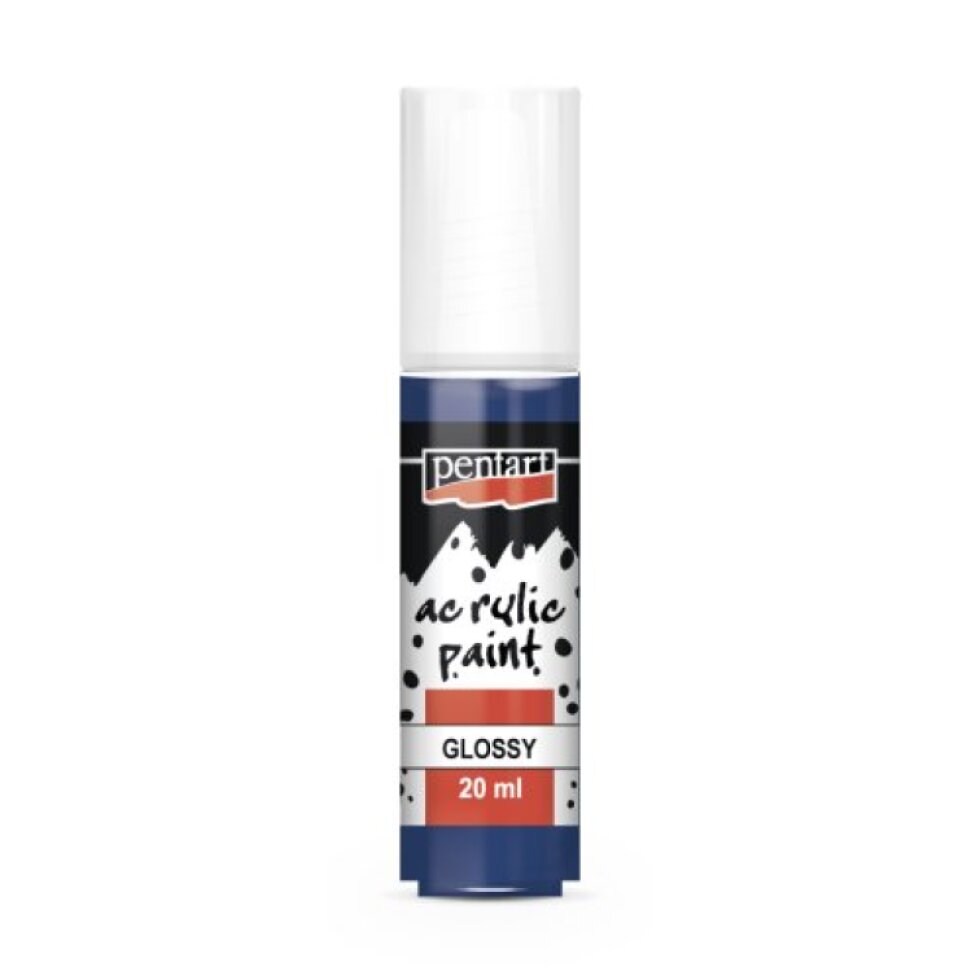 Akrylová barva lesklá PENTART 20 ml TMAVÁ MODRÁ
