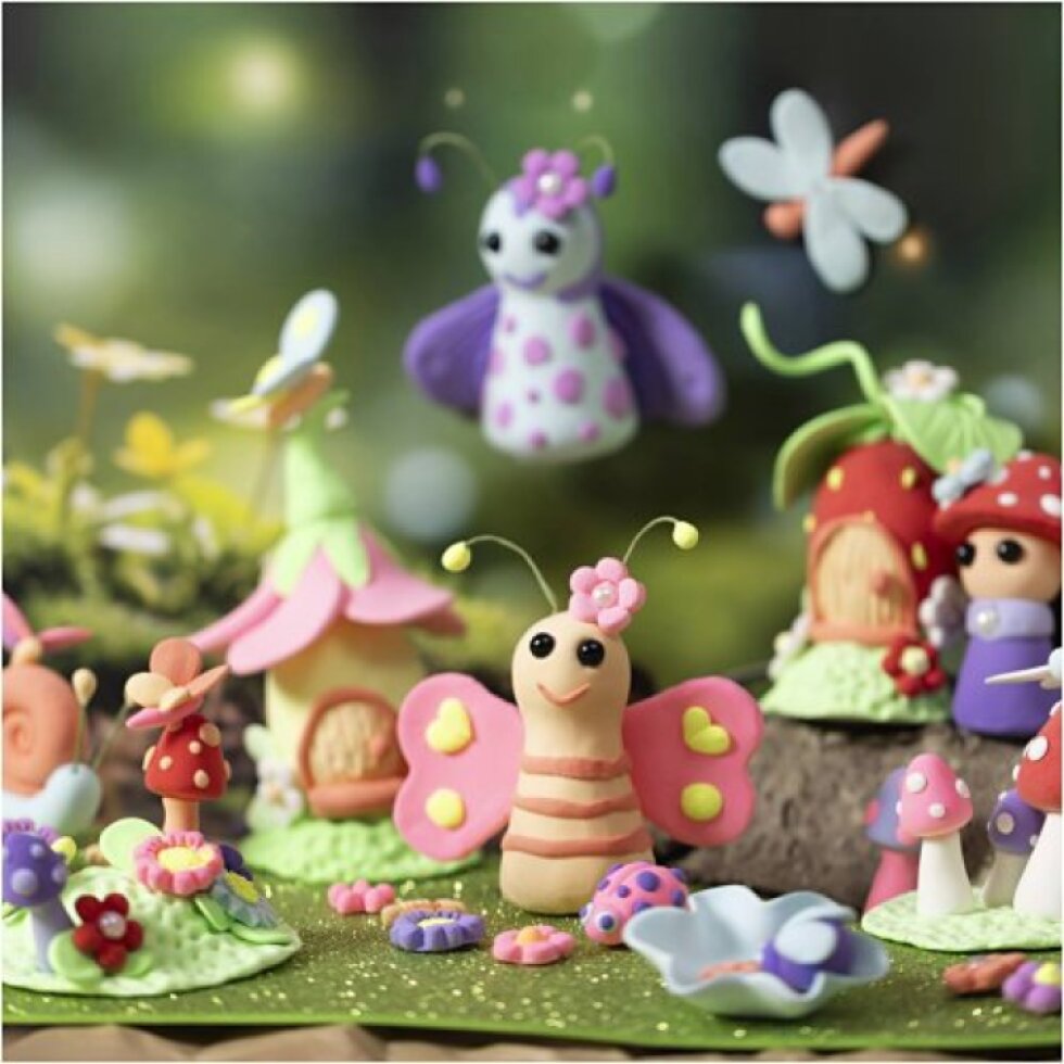 Sada modelování z hedvábné hmoty Silk Clay - VÍLY