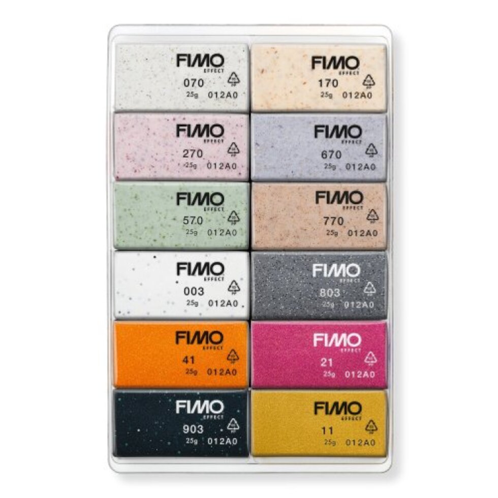 FIMO Efekt BOHO COLOR sada 12 barev 25 g