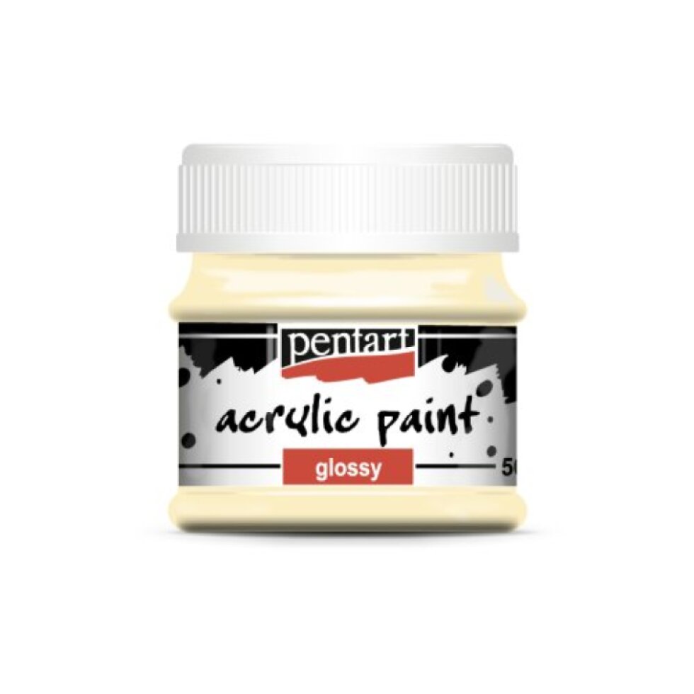 Akrylová barva lesklá PENTART 50 ml BÉŽOVÁ