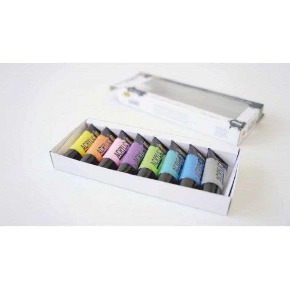 Sada Akrylová barva MIXED COLORS SOLO GOYA 20 ml 8 barev