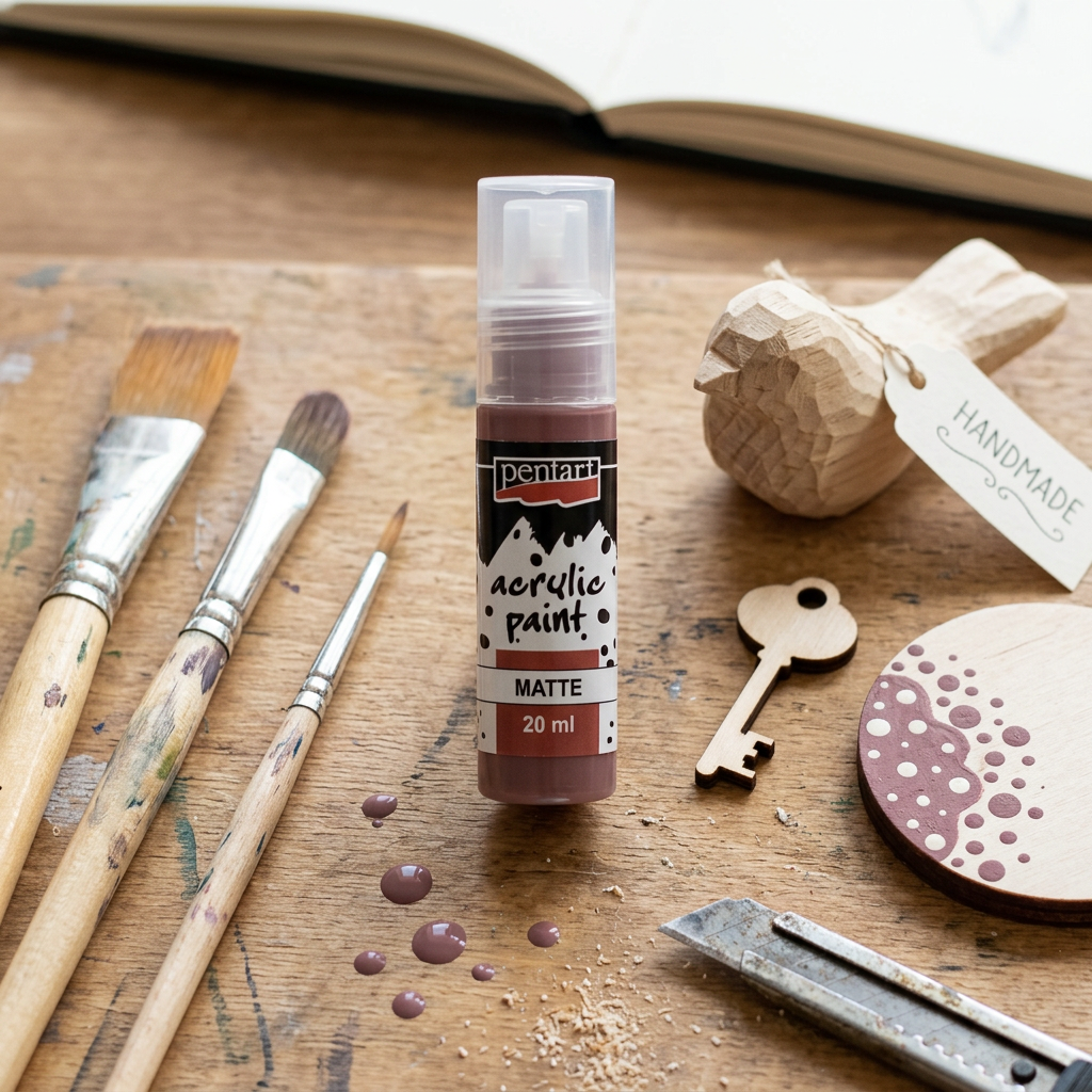 Akrylová barva matná PENTART 20 ml PUNČOVÁ