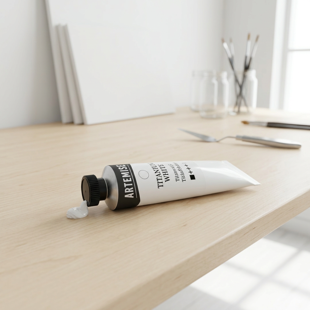 Olejová barva ARTEMISIA 20 ml titanium bílá