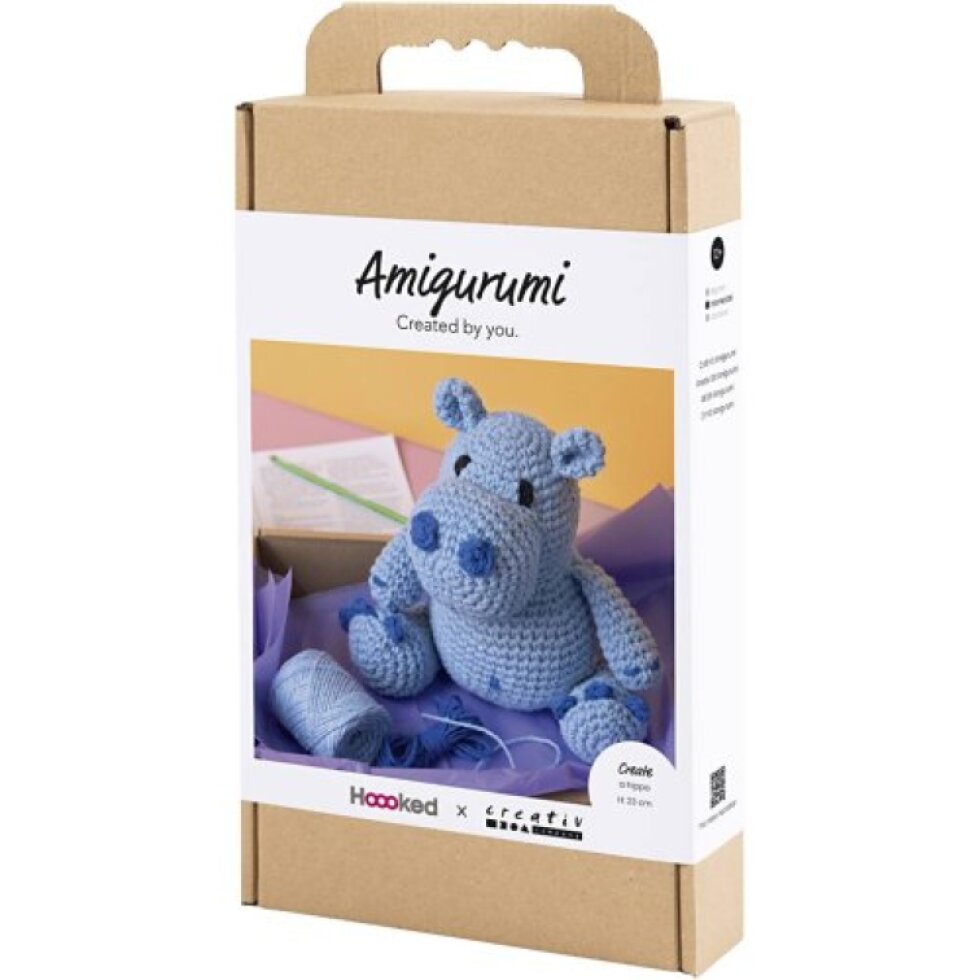 Amigurumi sada háčkování - KAMARÁD HROŠÍK