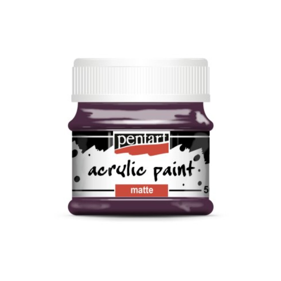 Akrylová barva matná PENTART 50 ml LILEK