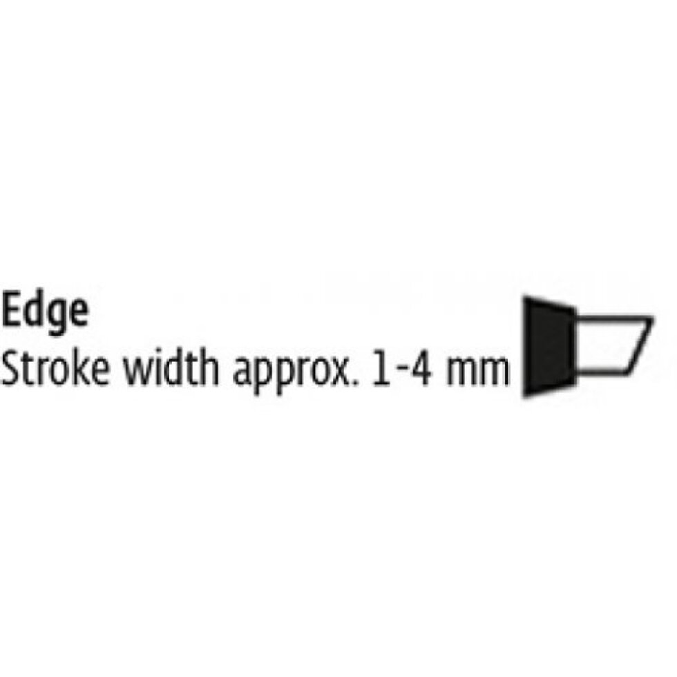 Akrylový fix TRITON KREUL edge BÍLÁ