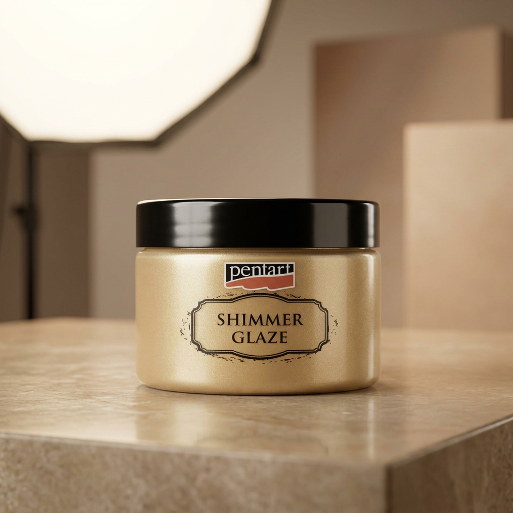 Třpytivá glazura PENTART 150 ml ZLATÁ