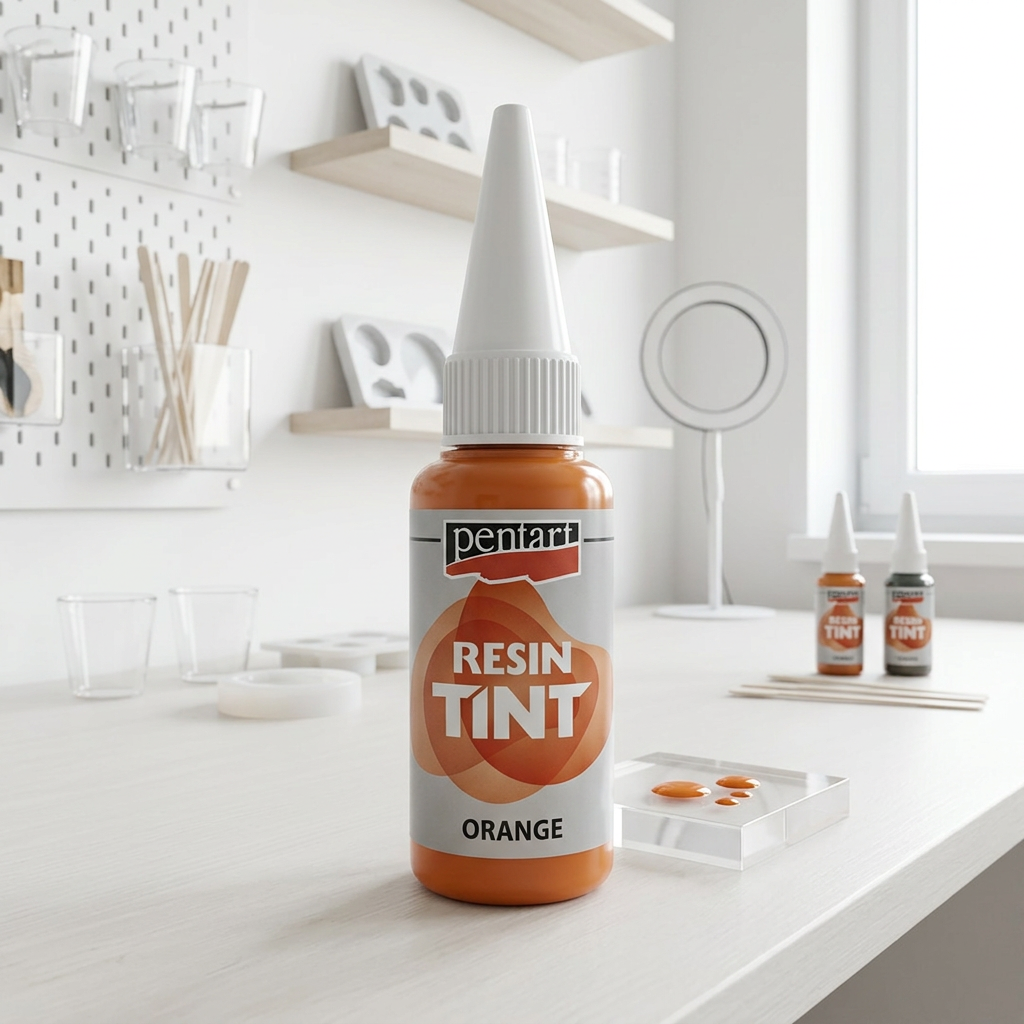 Barva do pryskyřice krycí PENTART 20 ml ORANŽOVÁ
