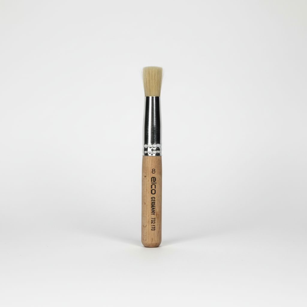 Štětec na šablony ELCO PINSEL- bristle - vel. 8