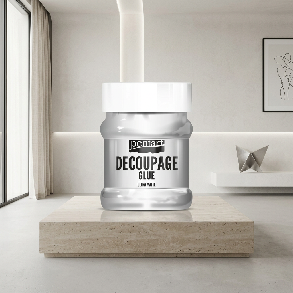 Lepidlo a lak na Decoupage PENTART 230 ml ULTRA MAT