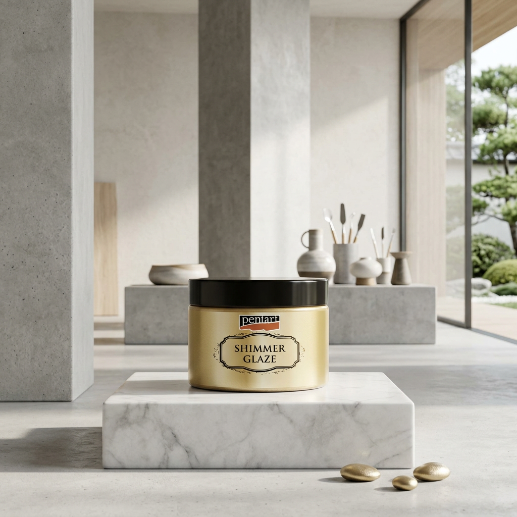 Třpytivá glazura PENTART 150 ml ZLATÁ