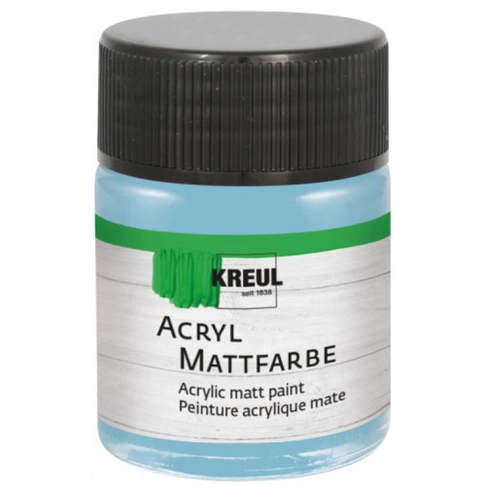 Akrylová barva matná KREUL 50 ml BAVORSKÁ MODRÁ