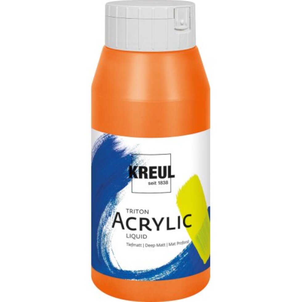 Akrylová barva TRITON KREUL SOLO GOYA 750 ml MERUŇKOVÁ