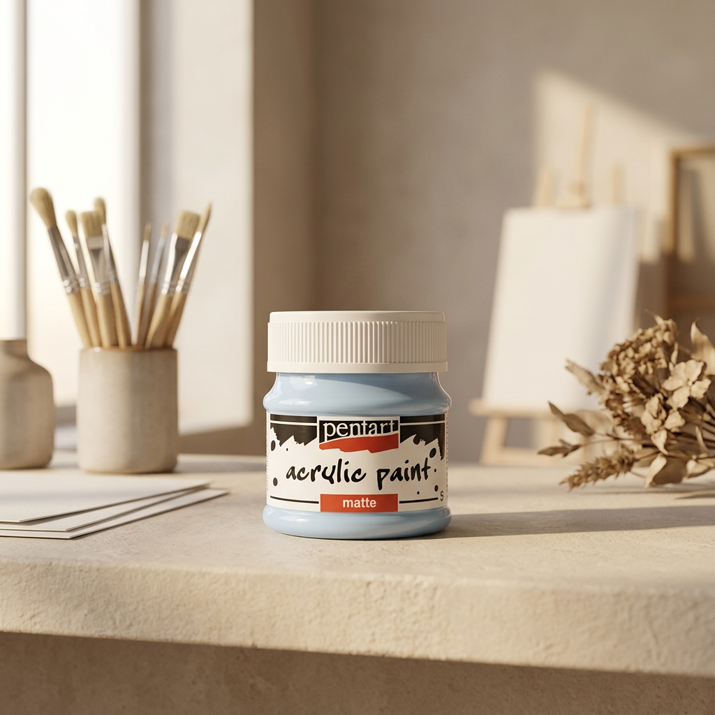Akrylová barva matná PENTART 50 ml COUNTRY MODRÁ