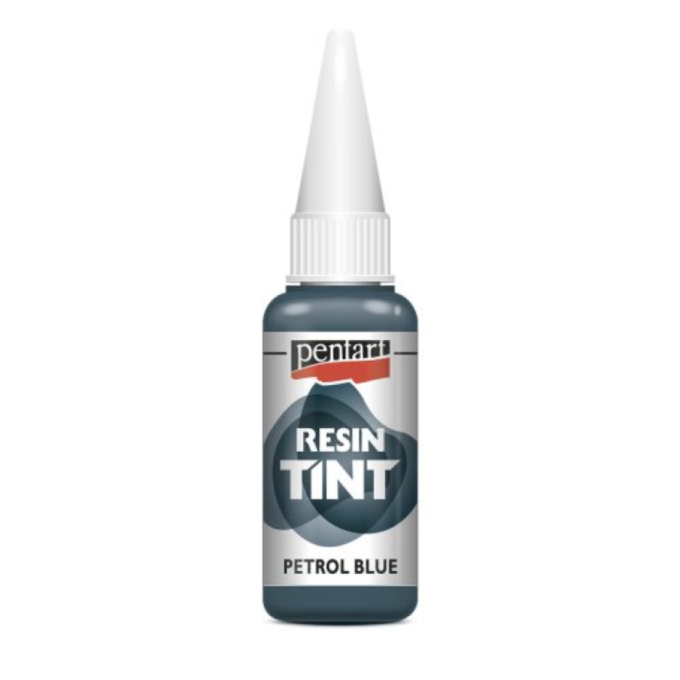 Barva do pryskyřice krycí PENTART 20 ml PETROL