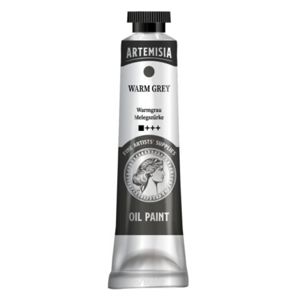 Olejová barva ARTEMISIA 20 ml warm šedá