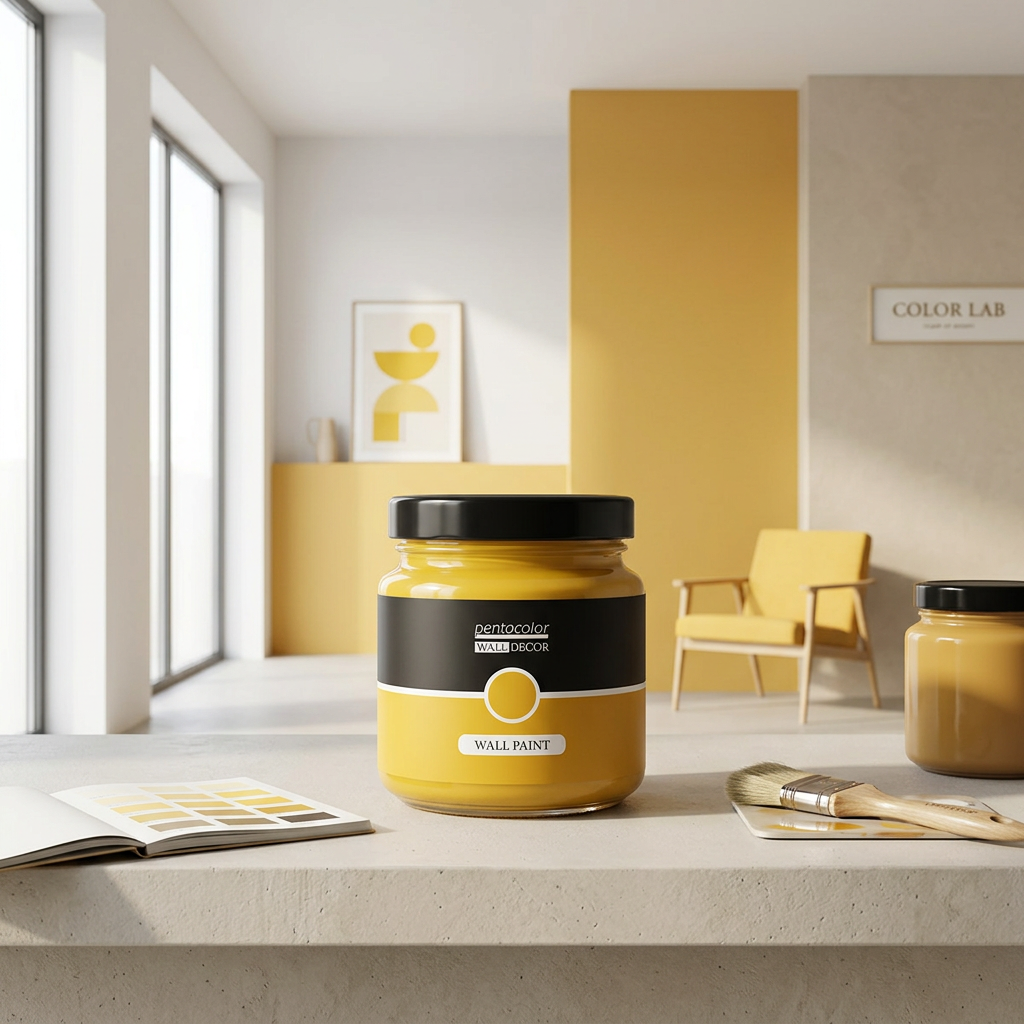 Barva na zeď WALL DECOR 1000 ml SLUNEČNICE