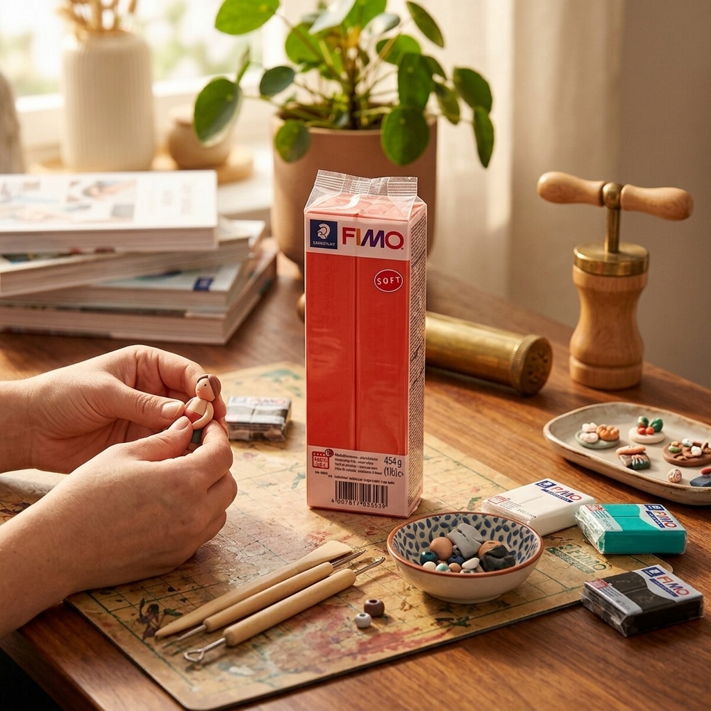 FIMO soft 454 g ČERVENÁ