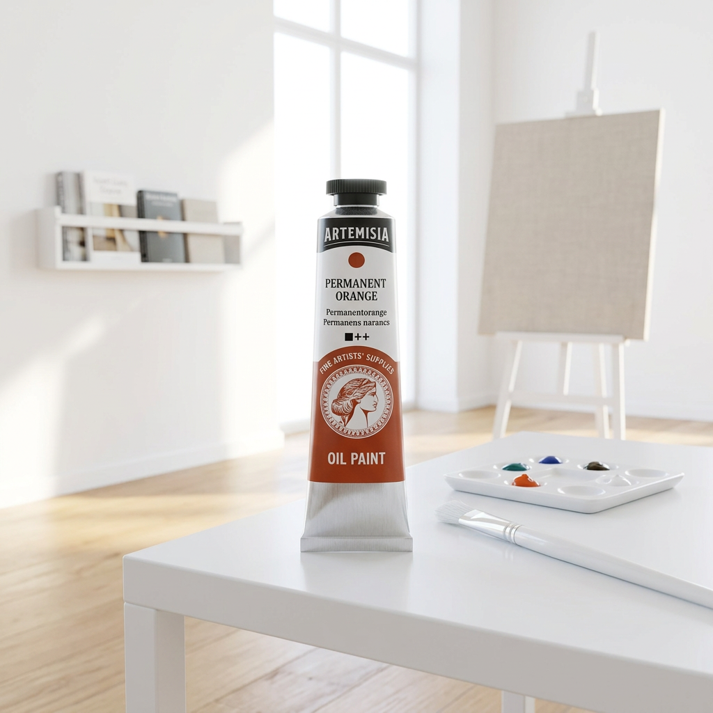 Olejová barva ARTEMISIA 20 ml permanent oranžová