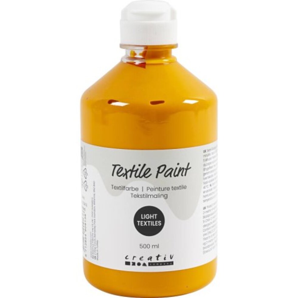 Barva na textil CREATIVE 500 ml HOŘČICOVÁ