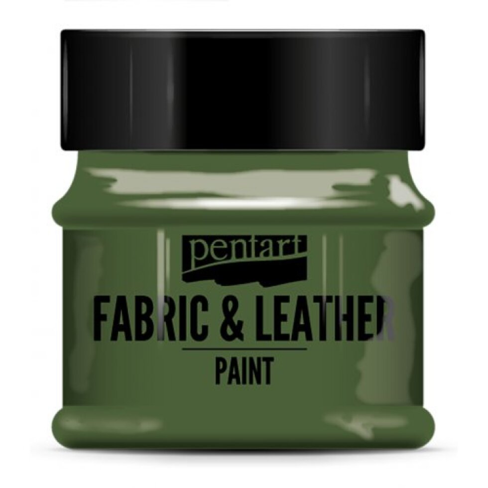 Barva na kůži a textil glitter PENTART 50 ml ZELENÁ