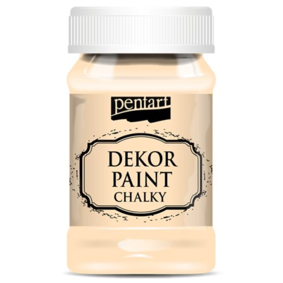 Křídová a dekorační barva PENTART 100 ml MERUŇKOVÁ