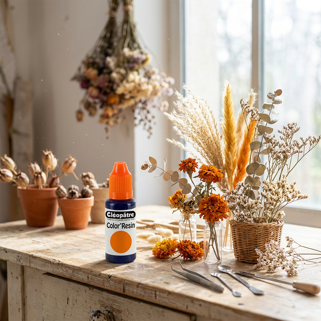 Barevná pryskyřice ORANŽOVÁ - transp. barvivo pro pryskyřice 15 ml