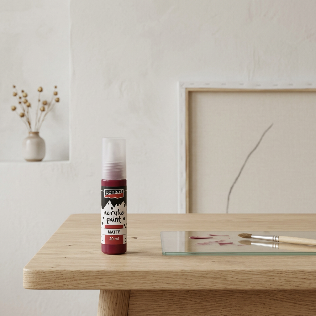 Akrylová barva matná PENTART 20 ml ČERVENÉ VÍNO