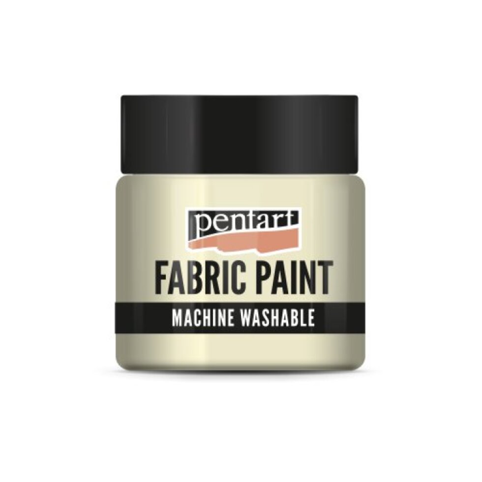 Barva na světlý a tmavý textil PENTART 50 ml VANILKOVÁ