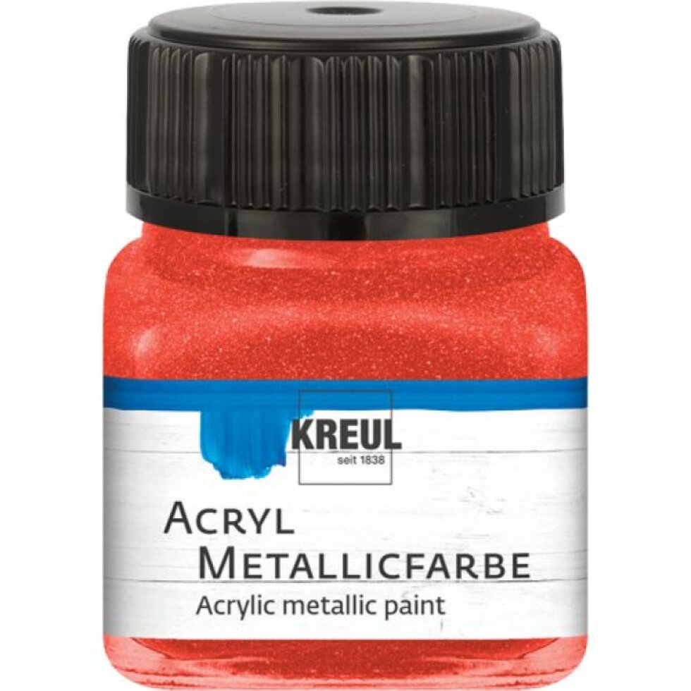 Sada Akrylová barva metalická KREUL 6 x 20 ml