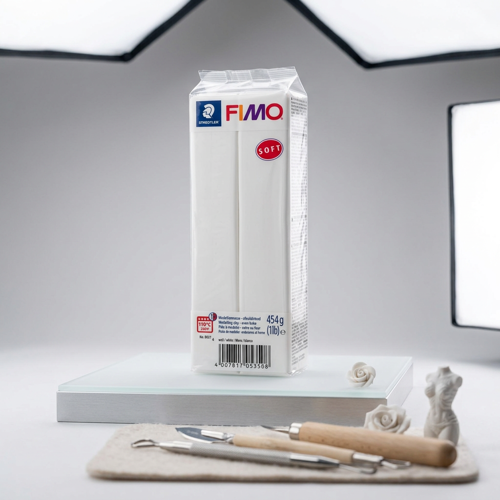 FIMO soft 454 g BÍLÁ