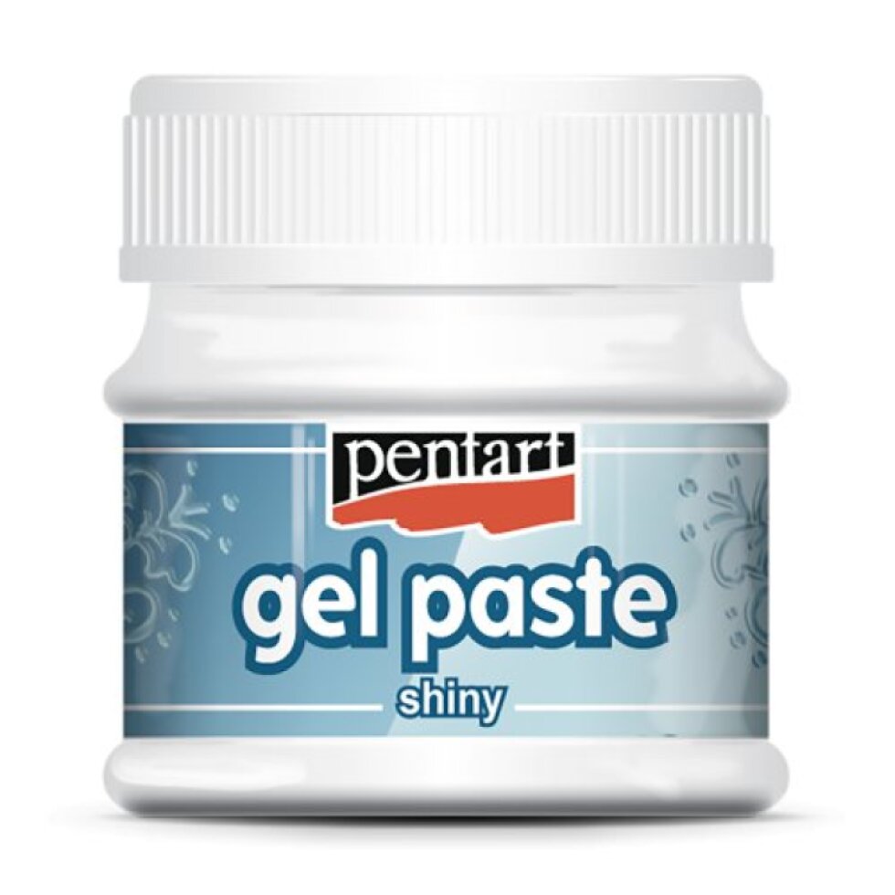 Gelová pasta transparentní PENTART 50 ml LESK