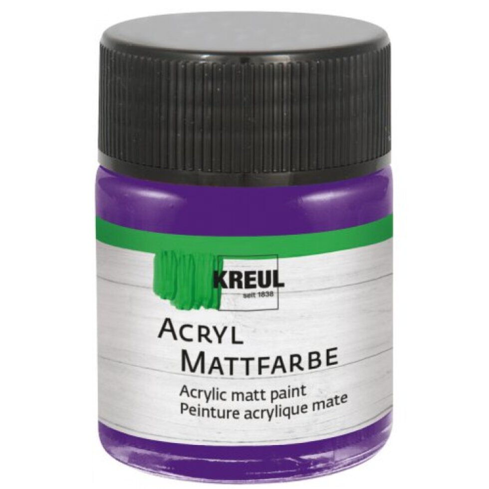 Akrylová barva matná KREUL 50 ml FIALOVÁ
