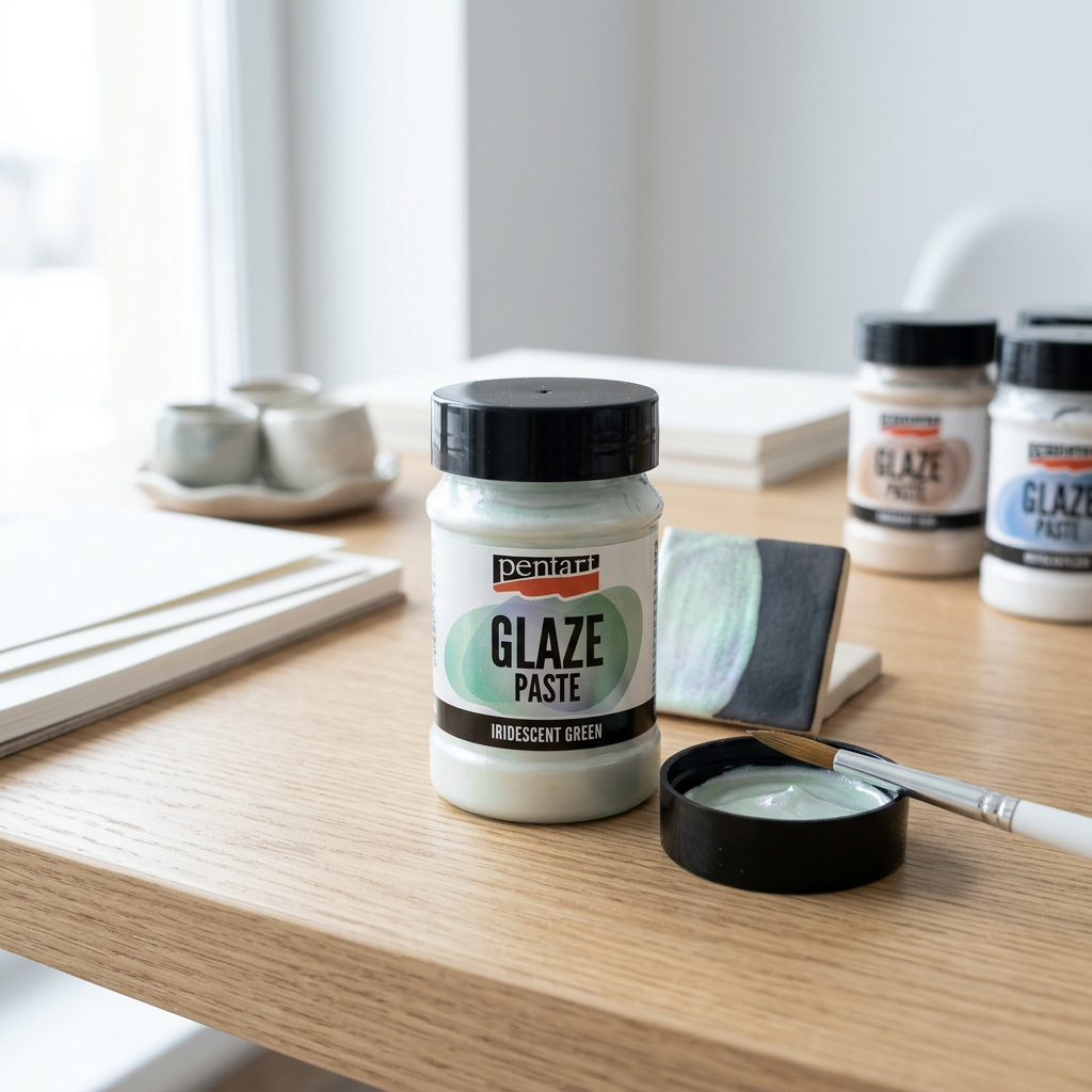 Glazovací pasta PENTART 100 ml DUHOVÁ ZELENÁ