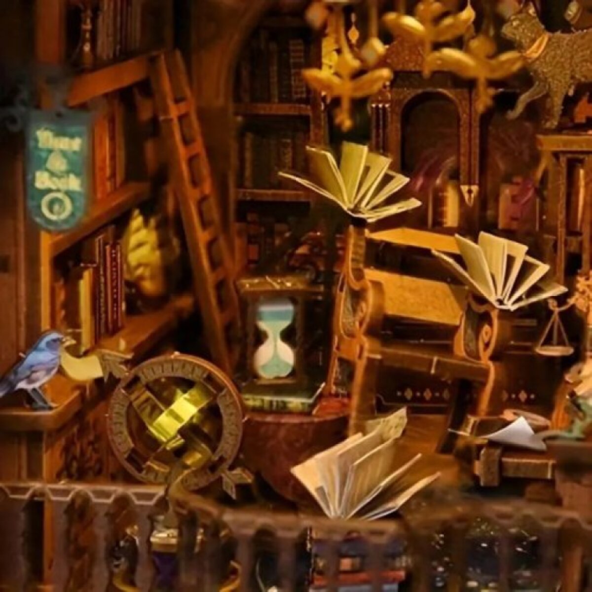 Book Nook sada - Zázračná knihovna