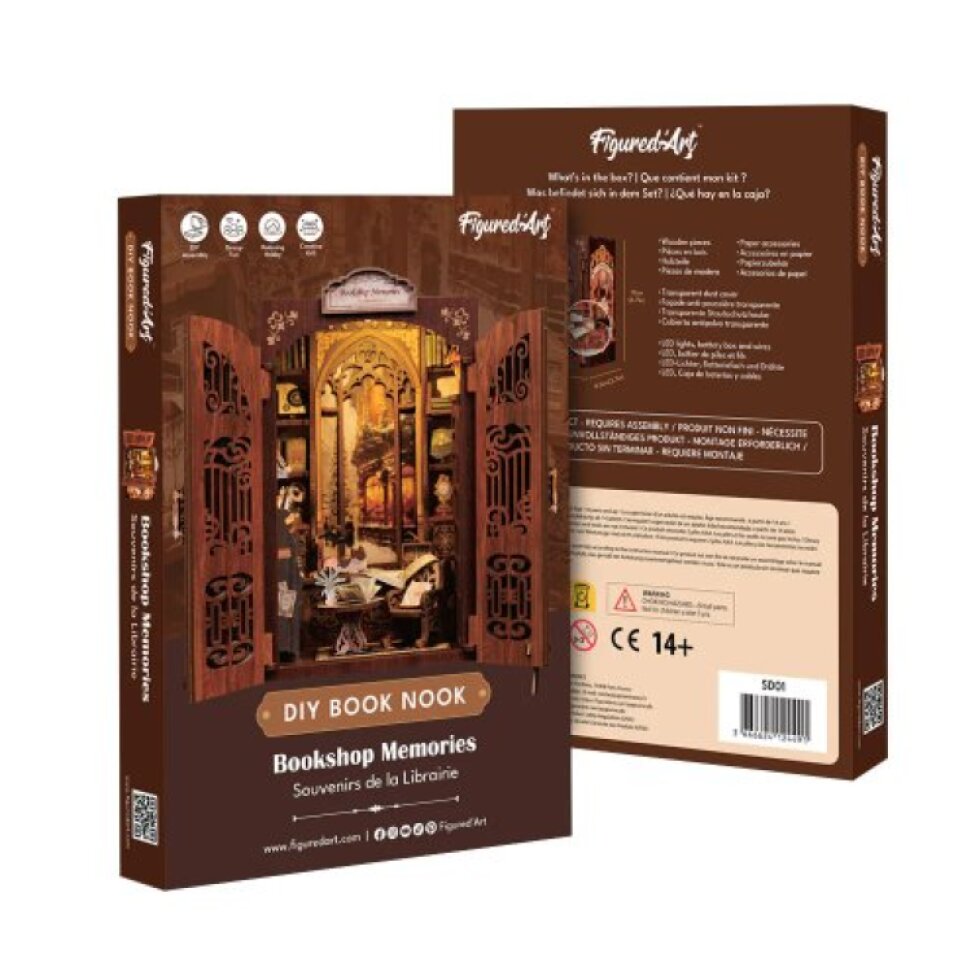 Book Nook sada - Vzpomínky z knihkupectví