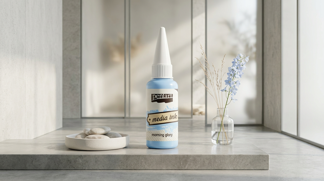 Alkoholový inkoust MEDIA INK PENTART 20 ml RANNÍ MODRÁ