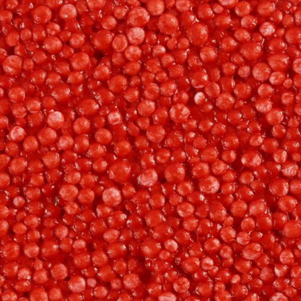 Samotvrdnoucí modelovací pěnová kuličková hmota Foam Clay ČERVENÁ 560g