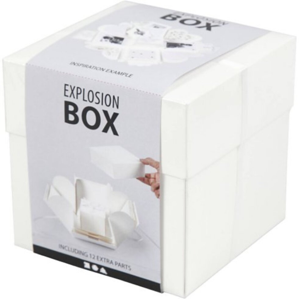 Exploding box k dotvoření BÍLÁ