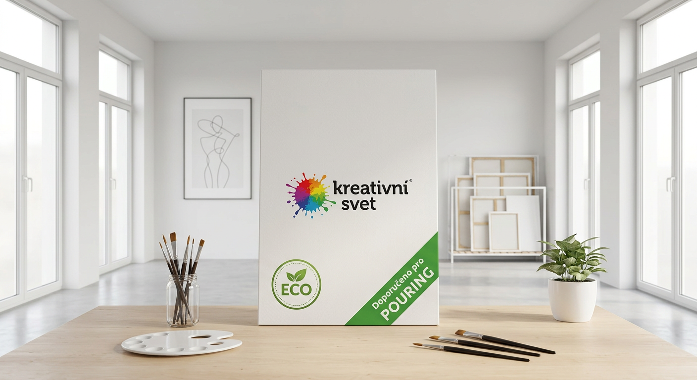 Malířské plátno ECO KREATIVNÍ SVĚT 30 x 70 cm